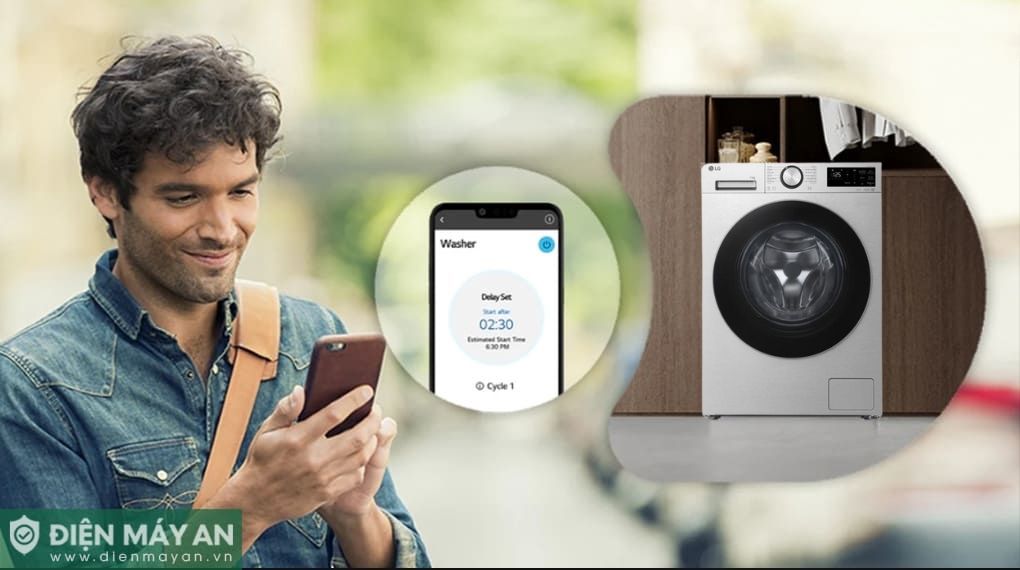 Máy giặt LG AI DD Inverter 11 kg FX1411N5S